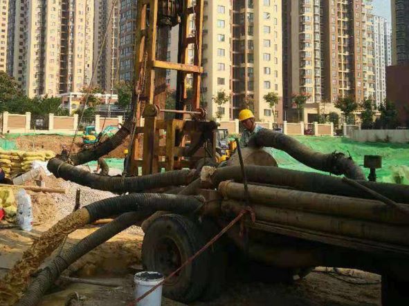 青阳工程降水井